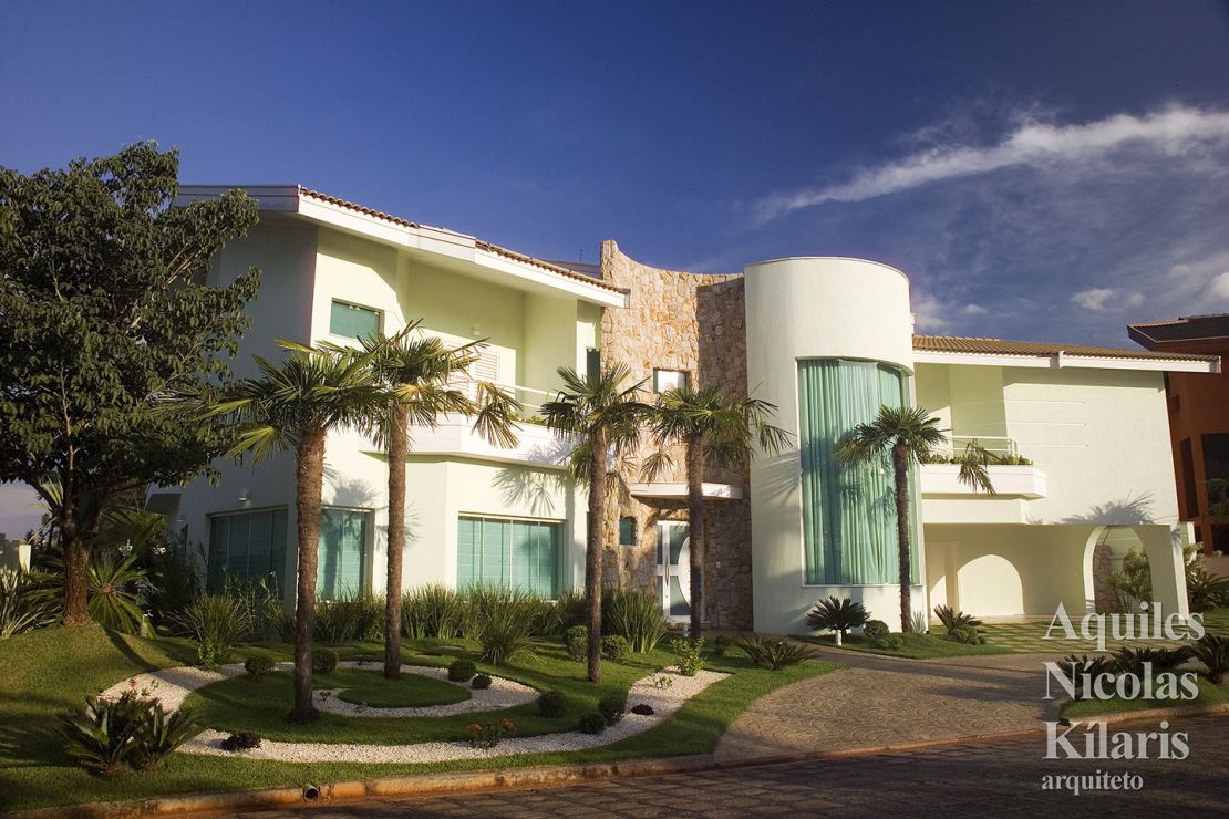 Arquiteto - Aquiles NÃcolas KÃlaris - Projetos Residenciais - Casa Altos da Represa