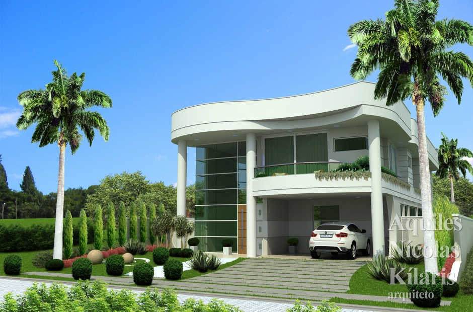 Arquiteto - Aquiles NÃ­colas KÃ­laris - Projetos Residenciais - Projeto SÃ£o Luis - MA