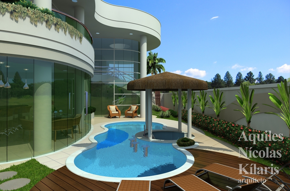 Arquiteto - Aquiles NÃ­colas KÃ­laris - Projetos Residenciais - Projeto SÃ£o Luis - MA