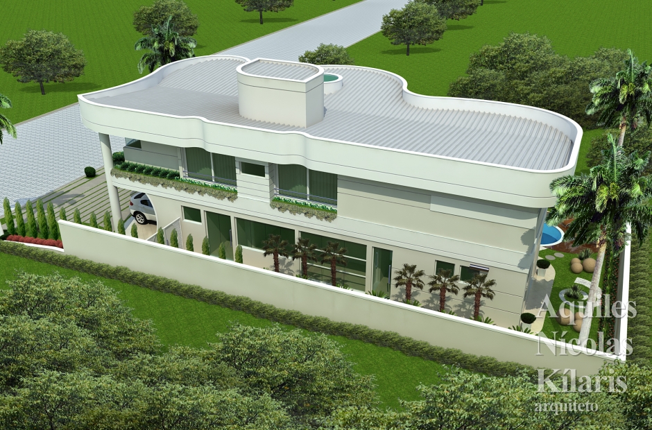 Arquiteto - Aquiles NÃ­colas KÃ­laris - Projetos Residenciais - Projeto SÃ£o Luis - MA