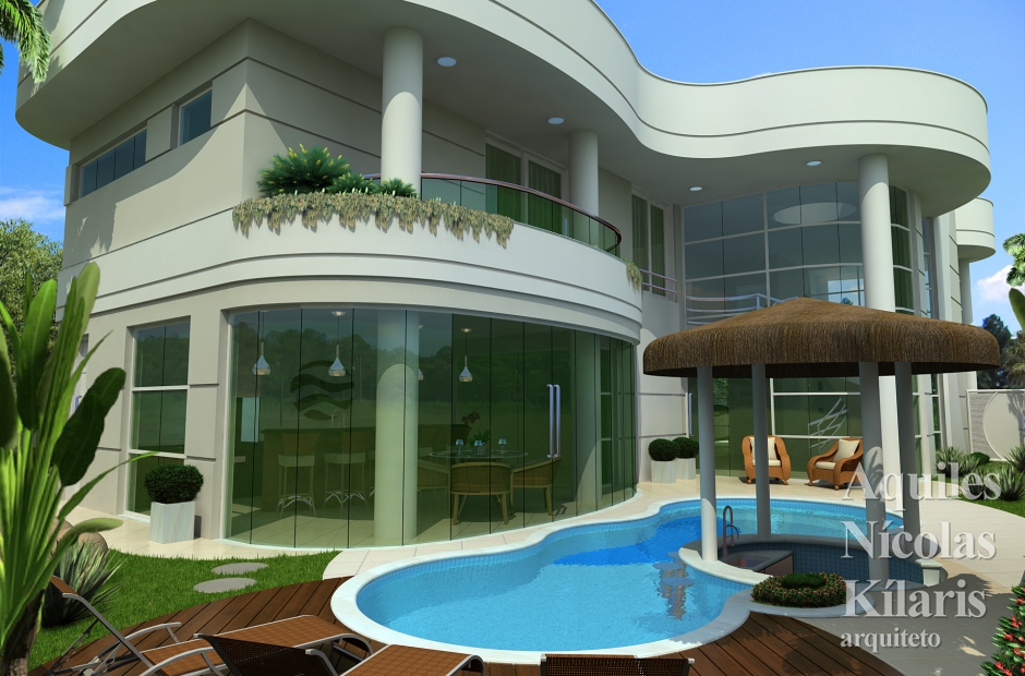 Arquiteto - Aquiles NÃ­colas KÃ­laris - Projetos Residenciais - Projeto SÃ£o Luis - MA