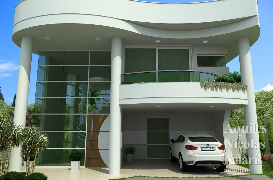 Arquiteto - Aquiles NÃ­colas KÃ­laris - Projetos Residenciais - Projeto SÃ£o Luis - MA