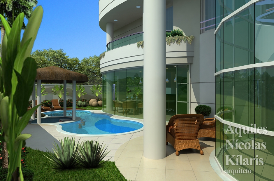 Arquiteto - Aquiles NÃ­colas KÃ­laris - Projetos Residenciais - Projeto SÃ£o Luis - MA