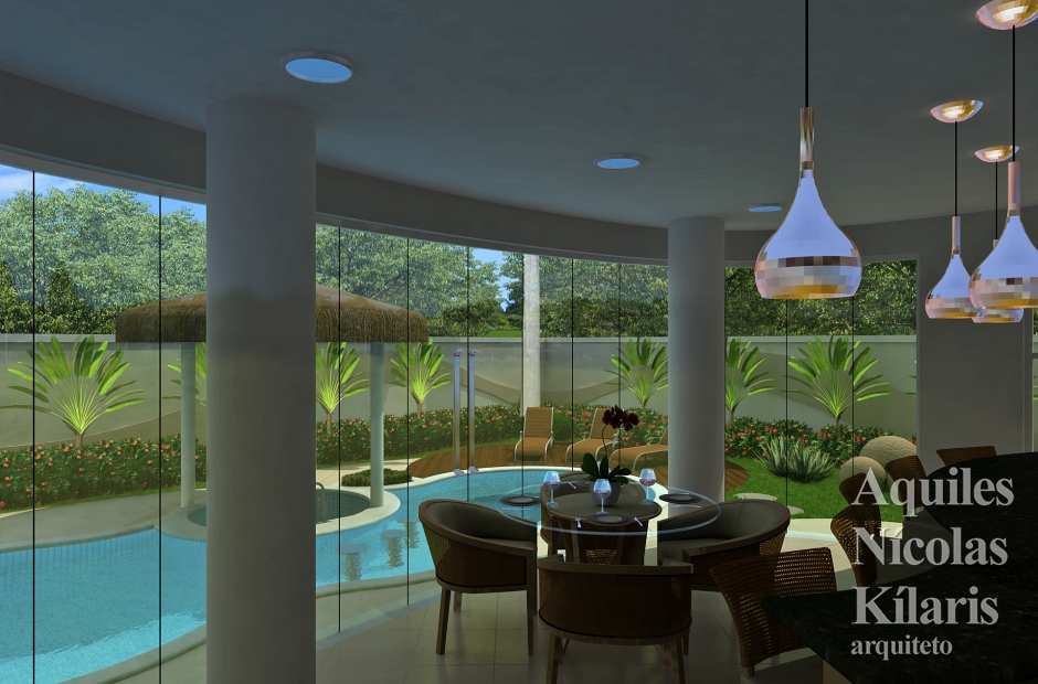 Arquiteto - Aquiles NÃ­colas KÃ­laris - Projetos Residenciais - Projeto SÃ£o Luis - MA