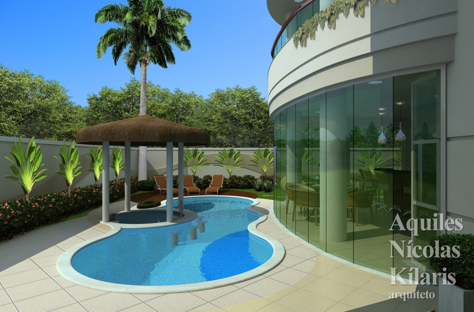 Arquiteto - Aquiles NÃ­colas KÃ­laris - Projetos Residenciais - Projeto SÃ£o Luis - MA