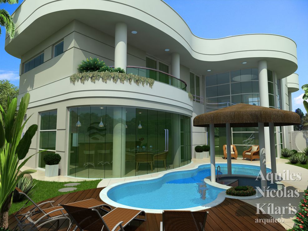 Arquiteto - Aquiles NÃ­colas KÃ­laris - Projetos Residenciais - Projeto SÃ£o Luis - MA