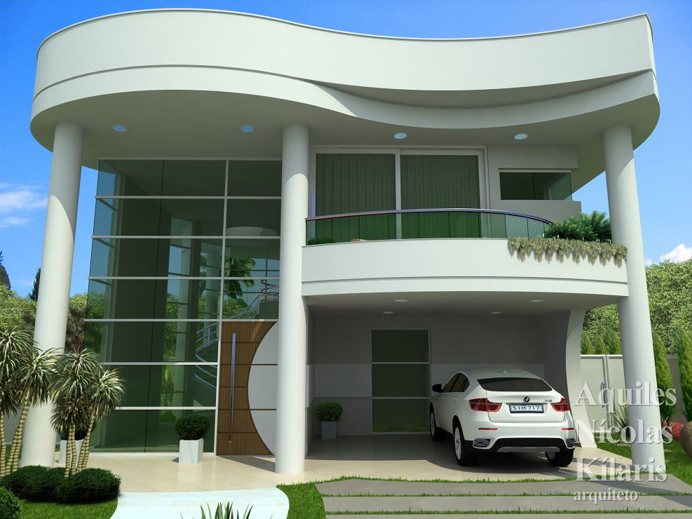 Arquiteto - Aquiles NÃ­colas KÃ­laris - Projetos Residenciais - Projeto SÃ£o Luis - MA