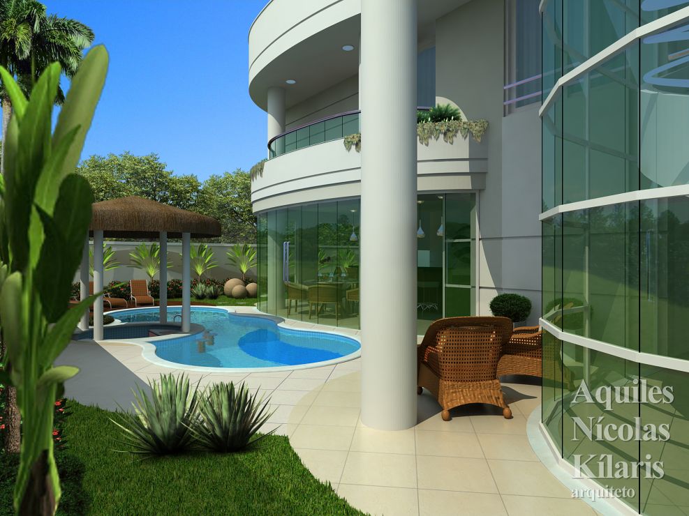 Arquiteto - Aquiles NÃ­colas KÃ­laris - Projetos Residenciais - Projeto SÃ£o Luis - MA