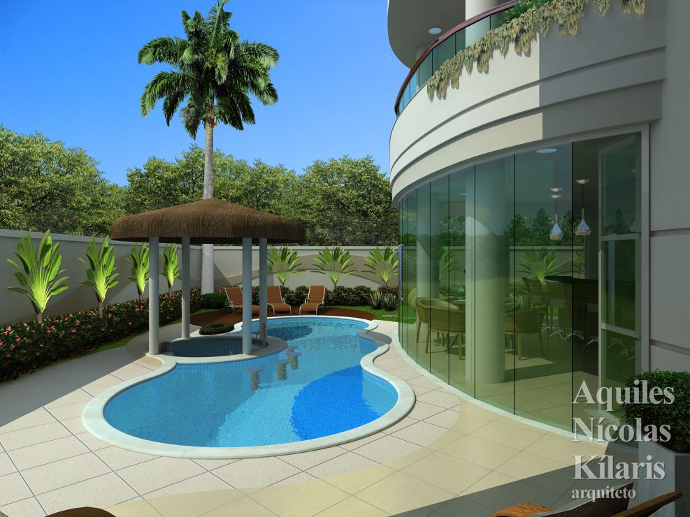 Arquiteto - Aquiles NÃ­colas KÃ­laris - Projetos Residenciais - Projeto SÃ£o Luis - MA