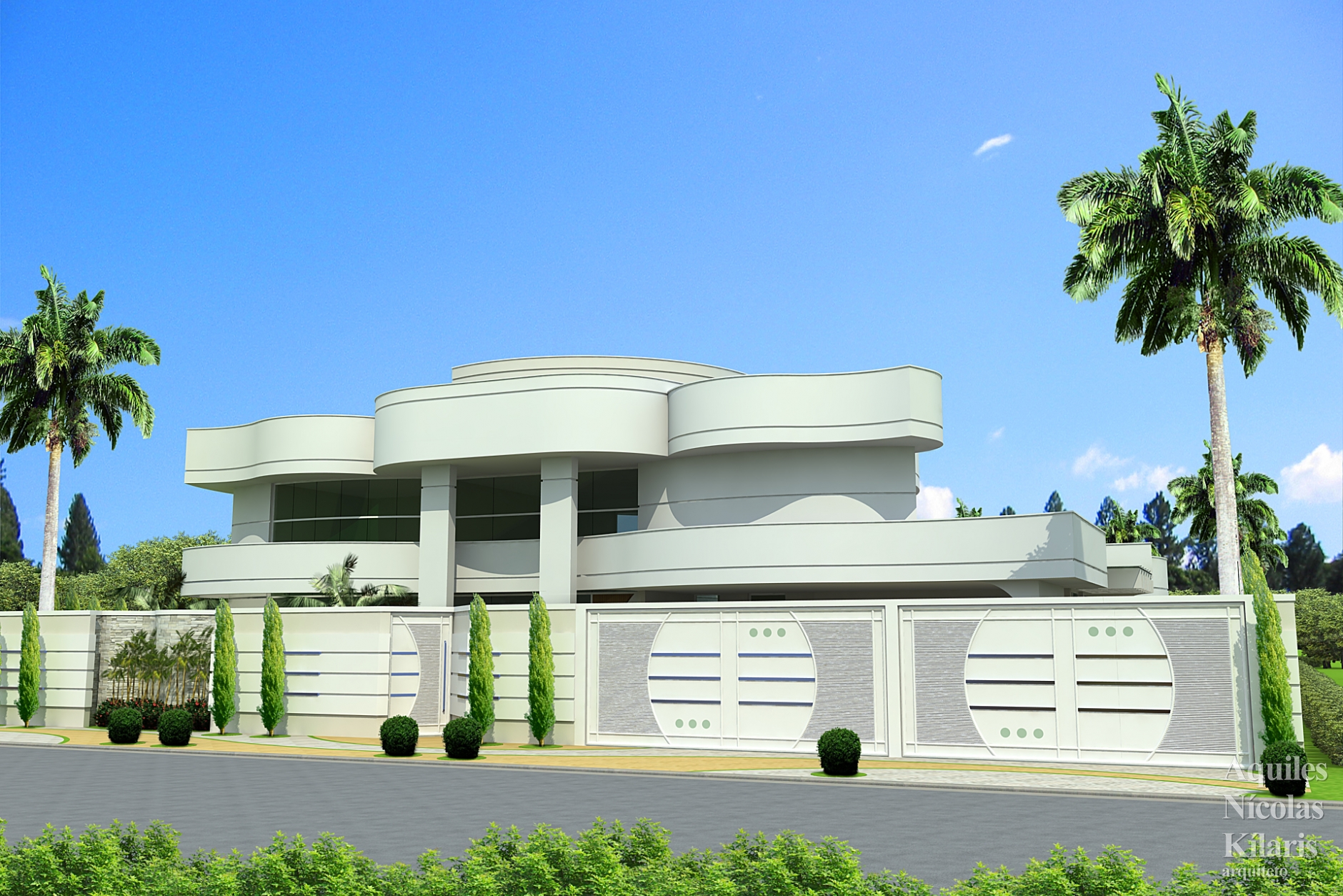 Arquiteto - Aquiles NÃ­colas KÃ­laris - Projetos Residenciais - Projeto Murici dos Portelas - PI