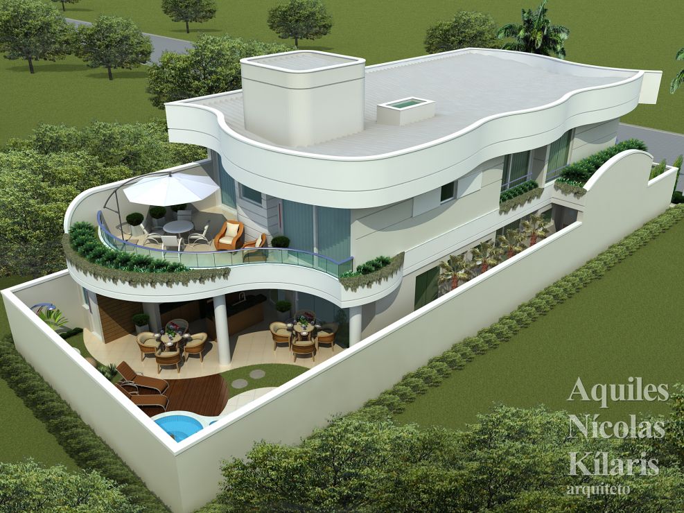 Arquiteto - Aquiles Nícolas Kílaris - Residential Projects - Projeto Iguatu - CE