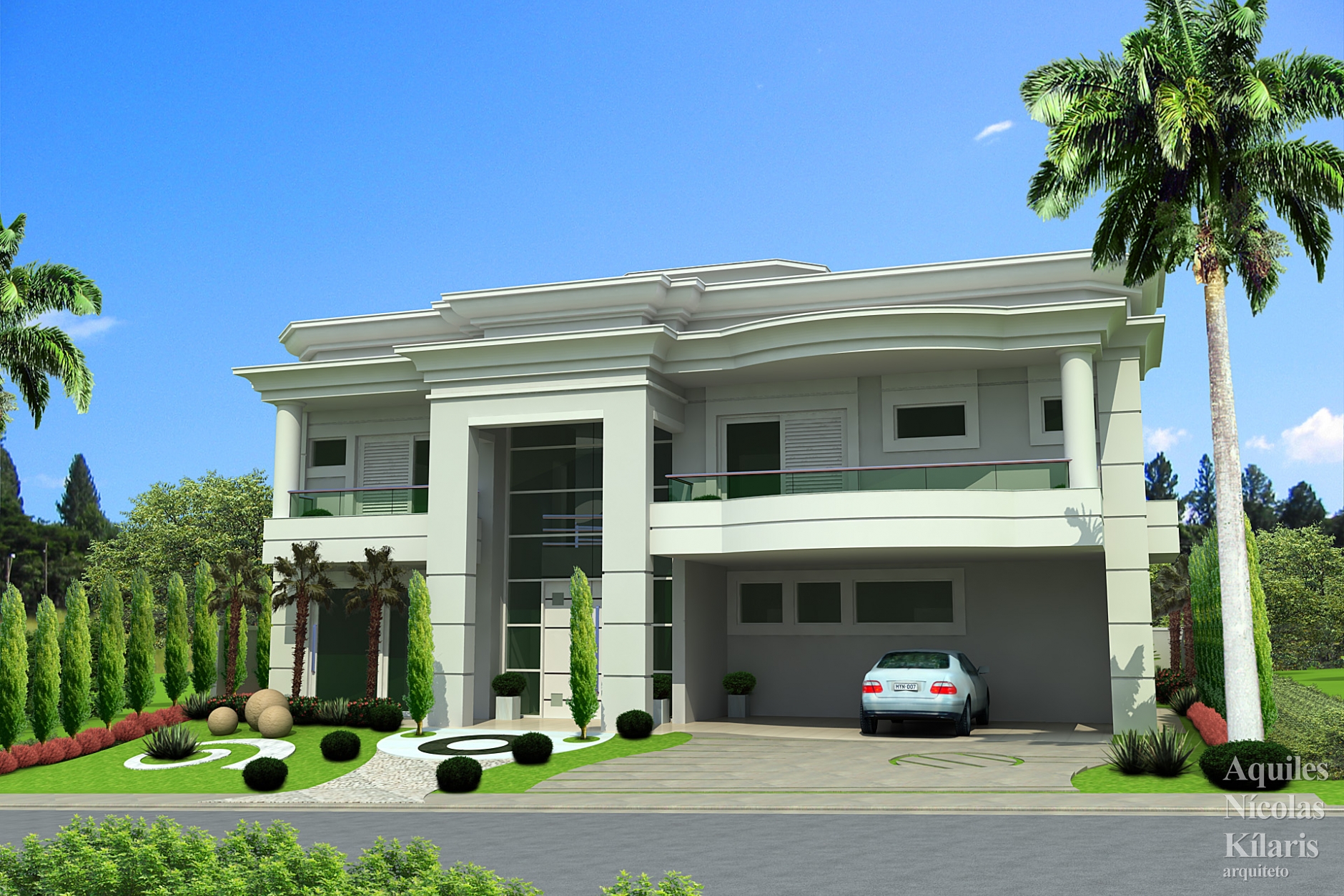 Arquiteto - Aquiles NÃ­colas KÃ­laris - Residential Projects - Projeto Caruaru - PE