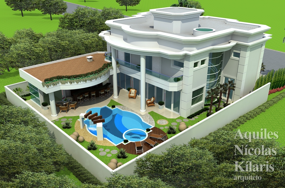 Arquiteto - Aquiles NÃ­colas KÃ­laris - Residential Projects - Projeto Caruaru - PE