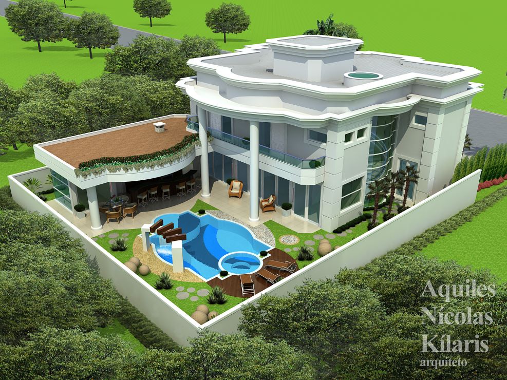 Arquiteto - Aquiles NÃ­colas KÃ­laris - Residential Projects - Projeto Caruaru - PE