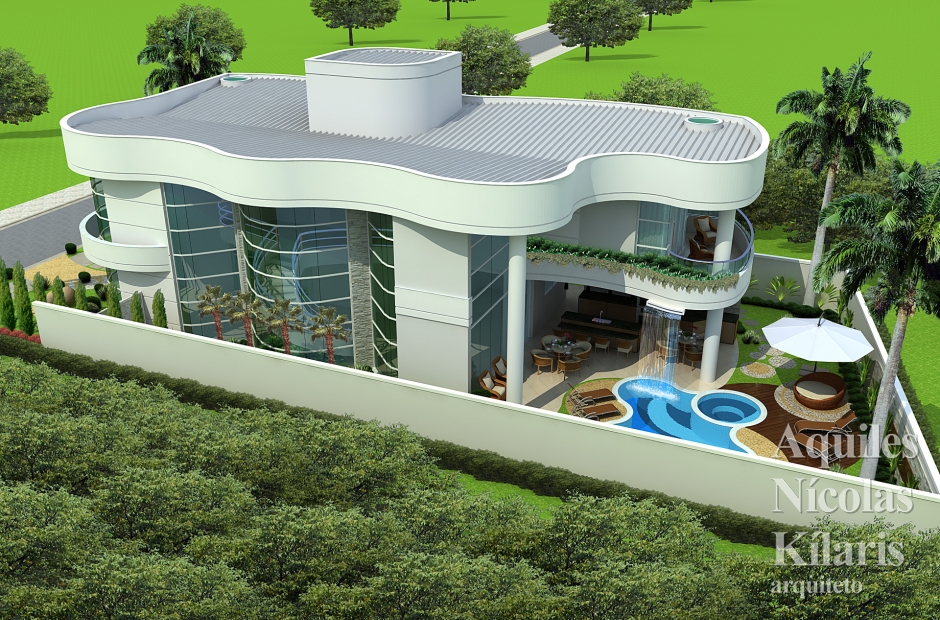 Arquiteto - Aquiles NÃ­colas KÃ­laris - Residential Projects - Projeto Barra dos Coqueiros - SE