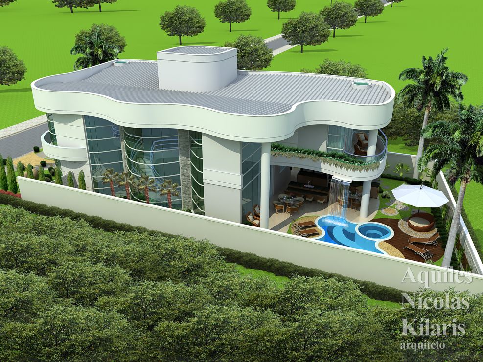 Arquiteto - Aquiles NÃ­colas KÃ­laris - Residential Projects - Projeto Barra dos Coqueiros - SE