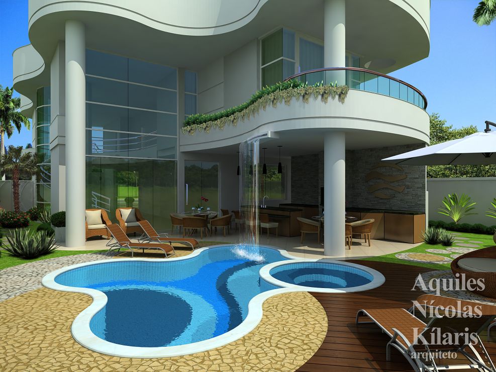 Arquiteto - Aquiles NÃ­colas KÃ­laris - Residential Projects - Projeto Barra dos Coqueiros - SE