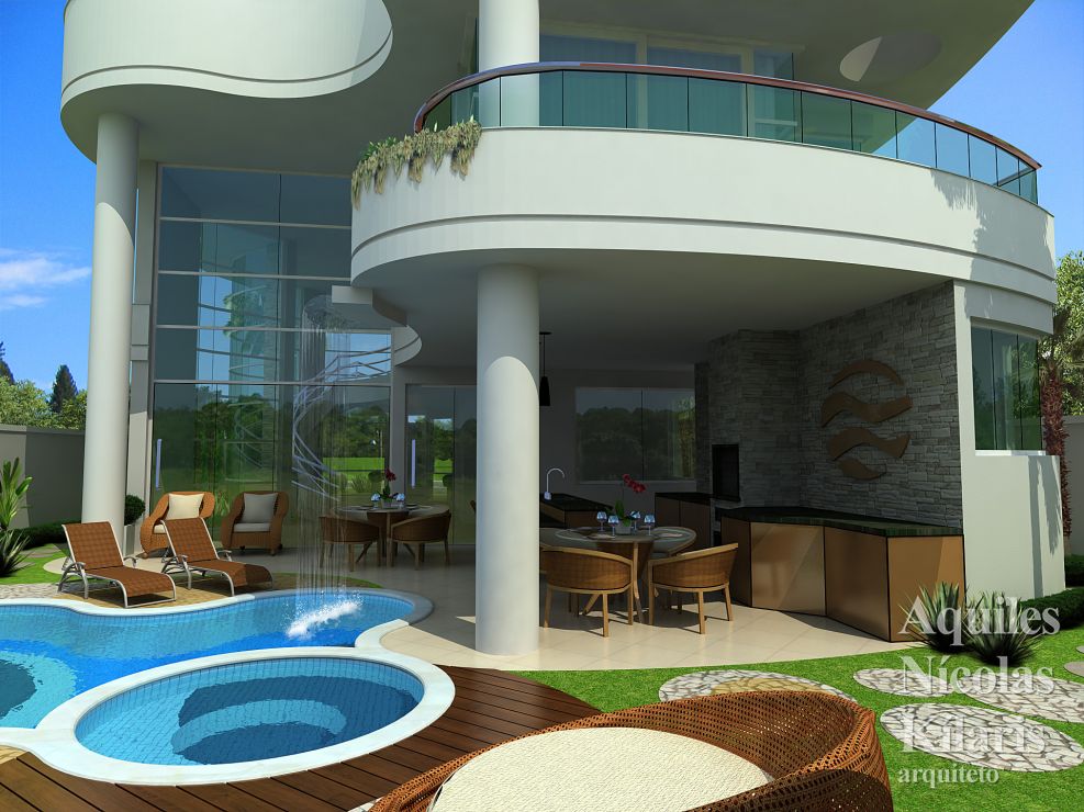 Arquiteto - Aquiles NÃ­colas KÃ­laris - Residential Projects - Projeto Barra dos Coqueiros - SE