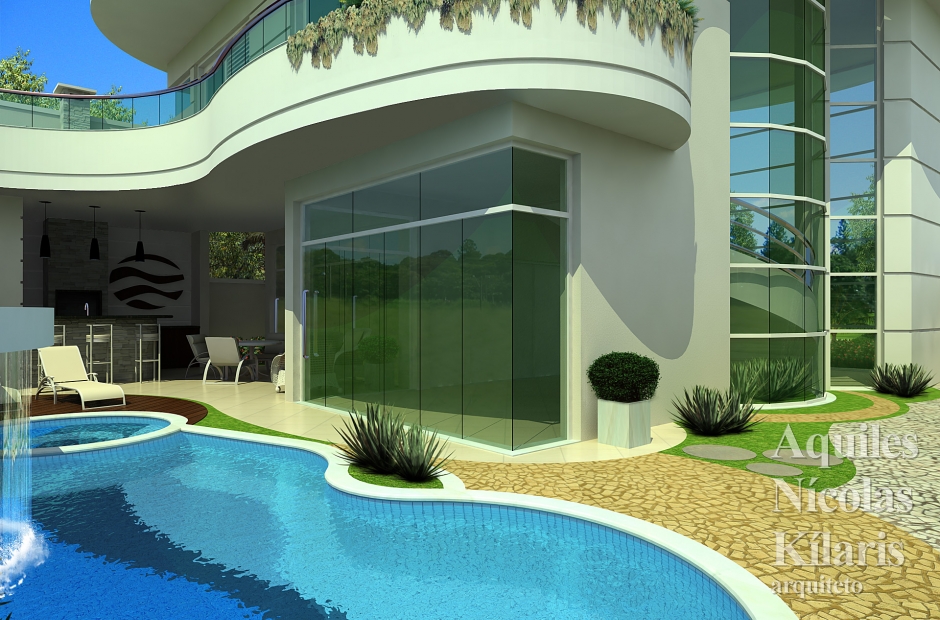 Arquiteto - Aquiles NÃ­colas KÃ­laris - Projetos Residenciais - Projeto Juazeiro - BA