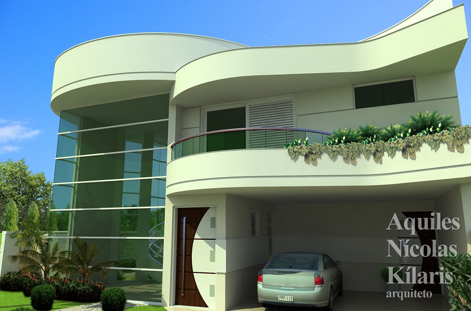 Arquiteto - Aquiles NÃ­colas KÃ­laris - Projetos Residenciais - Projeto Juazeiro - BA