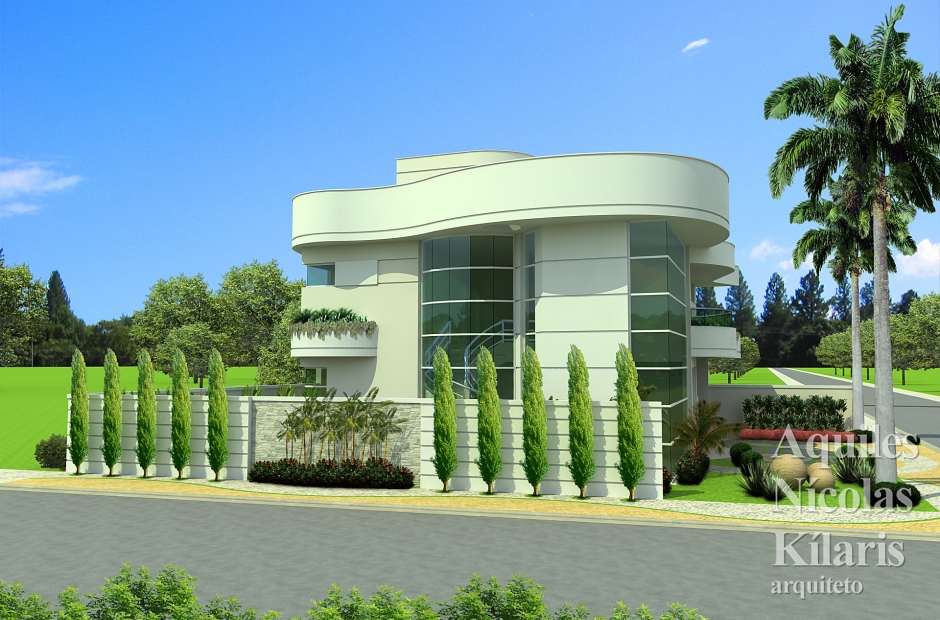 Arquiteto - Aquiles NÃ­colas KÃ­laris - Projetos Residenciais - Projeto Juazeiro - BA
