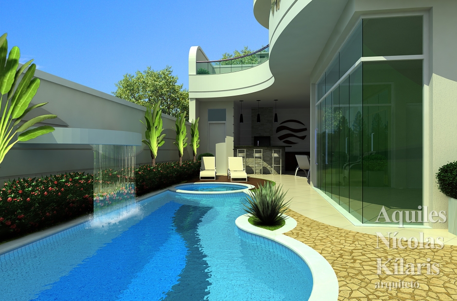 Arquiteto - Aquiles NÃ­colas KÃ­laris - Projetos Residenciais - Projeto Juazeiro - BA