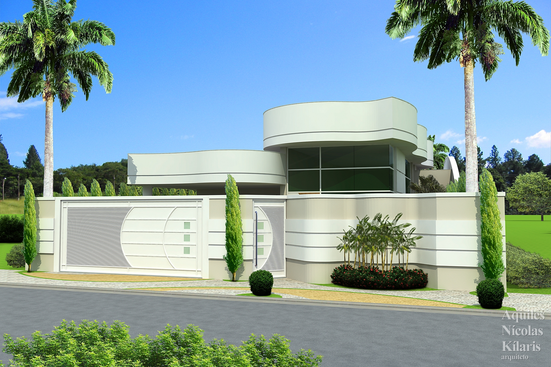 Arquiteto - Aquiles NÃ­colas KÃ­laris - Residential Projects - Projeto Livramento de N. Sr.Âª - BA