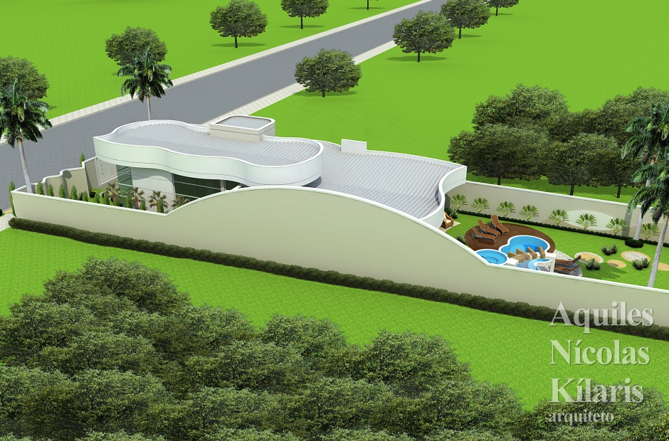 Arquiteto - Aquiles NÃ­colas KÃ­laris - Residential Projects - Projeto Livramento de N. Sr.Âª - BA