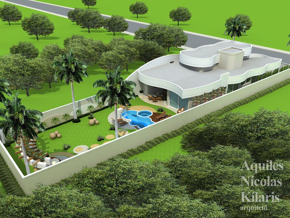 Arquiteto - Aquiles NÃ­colas KÃ­laris - Residential Projects - Projeto Livramento de N. Sr.Âª - BA