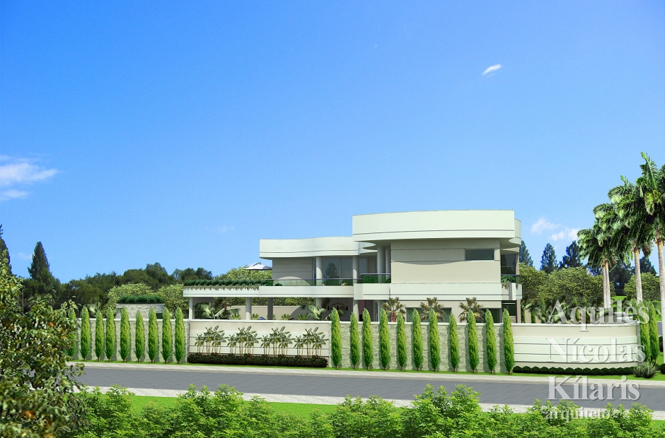 Arquiteto - Aquiles Nícolas Kílaris - Projetos Residenciais - Projeto Brasilia I - DF