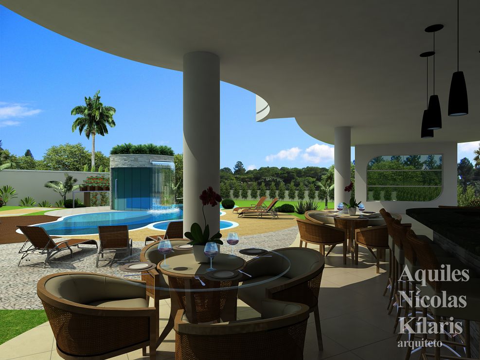 Arquiteto - Aquiles Nícolas Kílaris - Projetos Residenciais - Projeto Brasilia I - DF