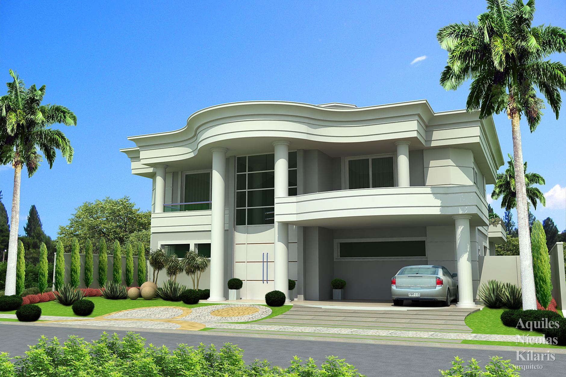 Arquiteto - Aquiles NÃ­colas KÃ­laris - Residential Projects - Project Brasilia II