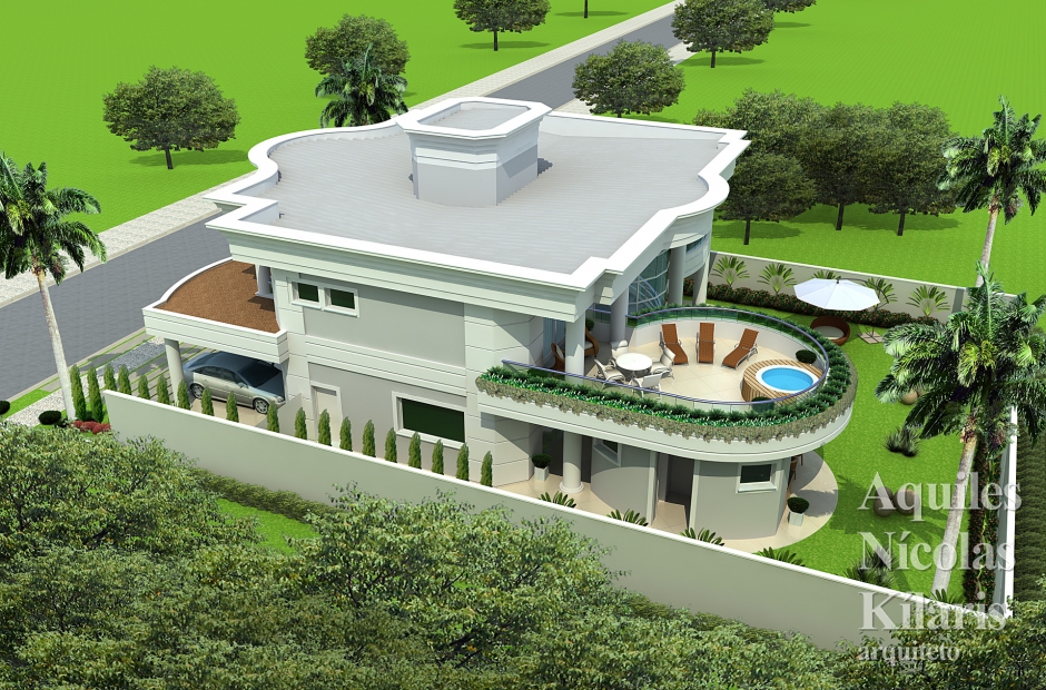 Arquiteto - Aquiles NÃ­colas KÃ­laris - Residential Projects - Project Brasilia II