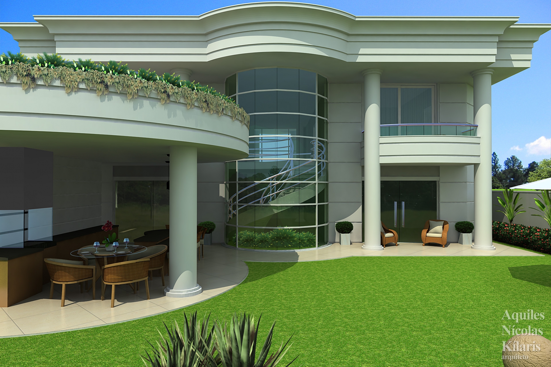 Arquiteto - Aquiles NÃ­colas KÃ­laris - Residential Projects - Project Brasilia II