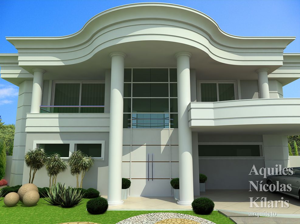 Arquiteto - Aquiles Nícolas Kílaris - Projetos Residenciais - Projeto Brasilia II - DF