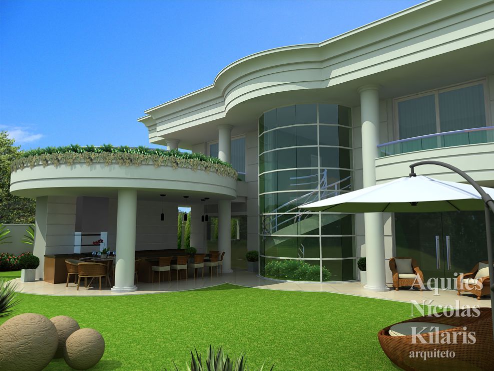 Arquiteto - Aquiles Nícolas Kílaris - Projetos Residenciais - Projeto Brasilia II - DF