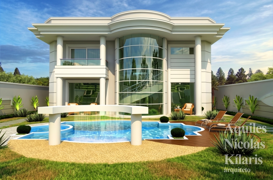 Arquiteto - Aquiles NÃ­colas KÃ­laris - Residential Projects - Projeto Ãguas Claras - DF