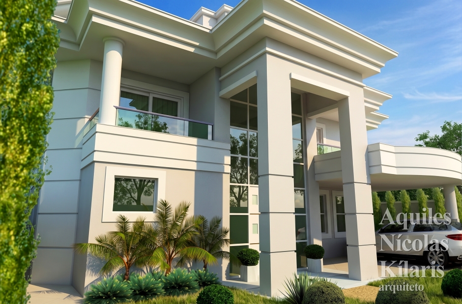 Arquiteto - Aquiles NÃ­colas KÃ­laris - Residential Projects - Projeto Ãguas Claras - DF
