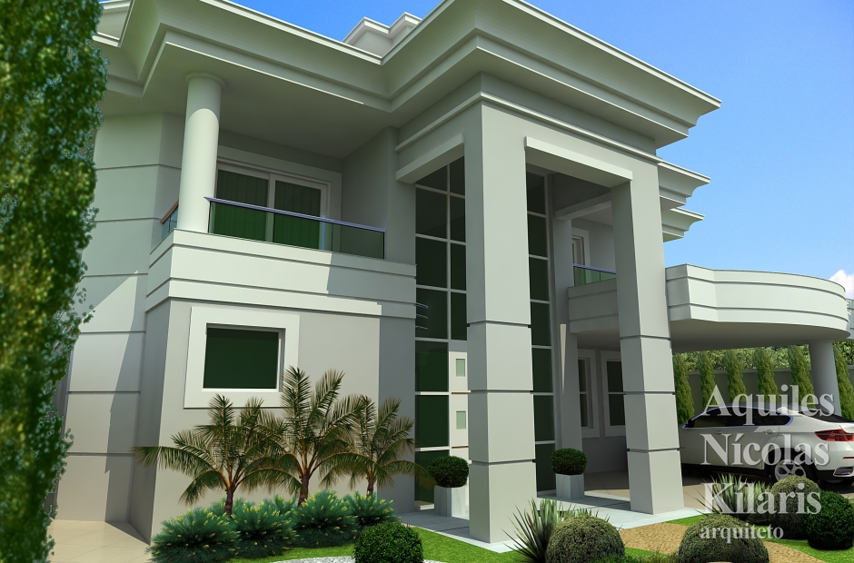 Arquiteto - Aquiles Nícolas Kílaris - Residential Projects - Projeto Águas Claras - DF