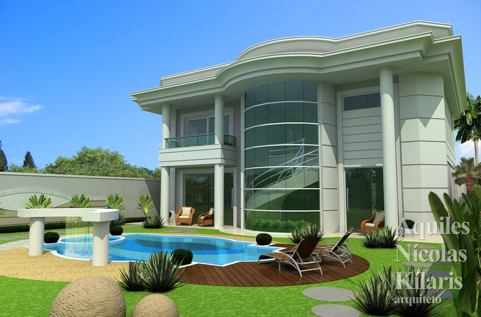 Arquiteto - Aquiles Nícolas Kílaris - Residential Projects - Projeto Águas Claras - DF
