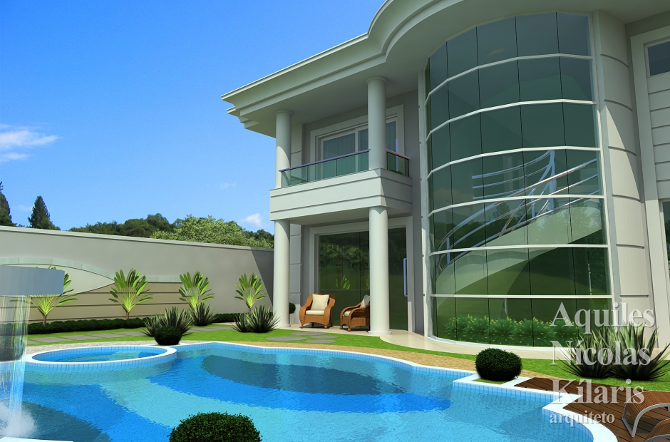 Arquiteto - Aquiles Nícolas Kílaris - Residential Projects - Projeto Águas Claras - DF