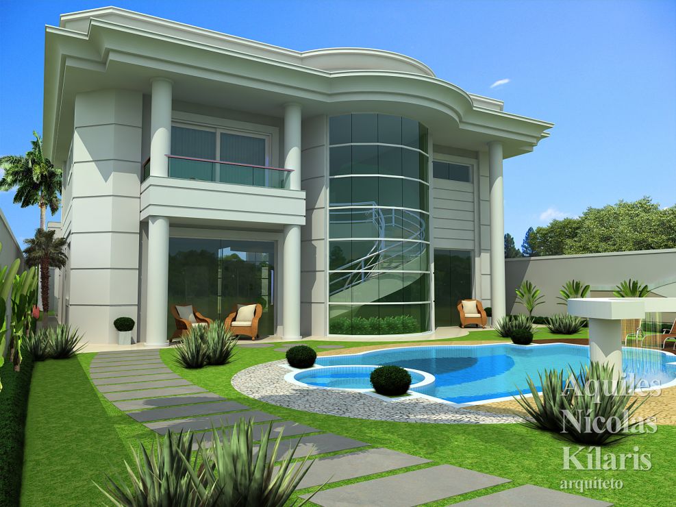 Arquiteto - Aquiles Nícolas Kílaris - Residential Projects - Projeto Águas Claras - DF