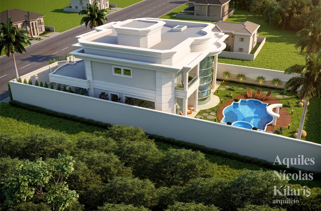 Arquiteto - Aquiles NÃ­colas KÃ­laris - Residential Projects - Projeto Ãguas Claras - DF