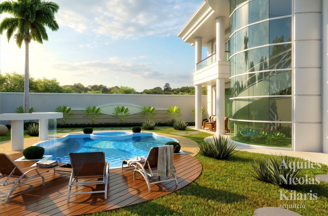 Arquiteto - Aquiles NÃ­colas KÃ­laris - Residential Projects - Projeto Ãguas Claras - DF