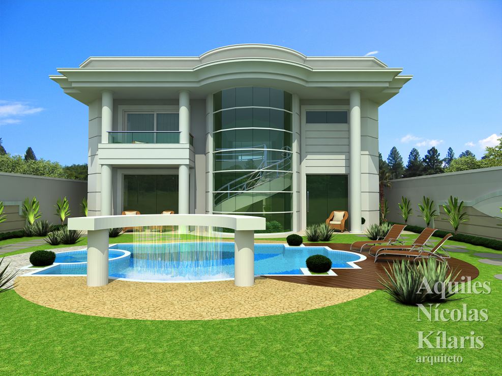 Arquiteto - Aquiles Nícolas Kílaris - Residential Projects - Projeto Águas Claras - DF