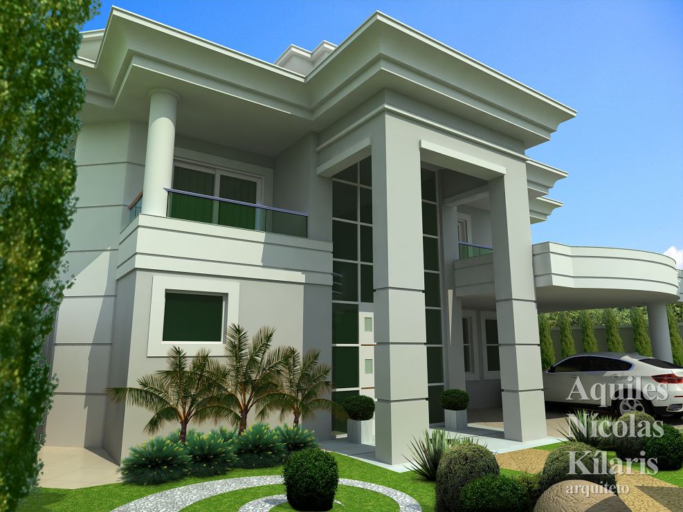 Arquiteto - Aquiles Nícolas Kílaris - Residential Projects - Projeto Águas Claras - DF