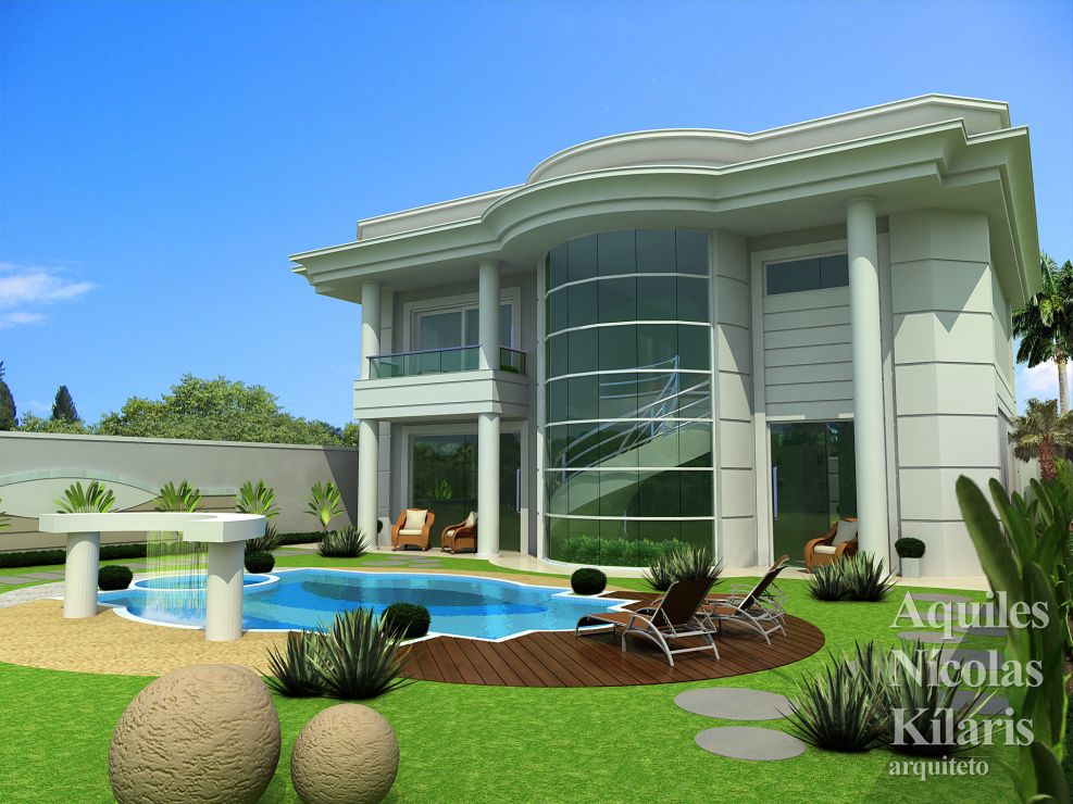 Arquiteto - Aquiles Nícolas Kílaris - Residential Projects - Projeto Águas Claras - DF