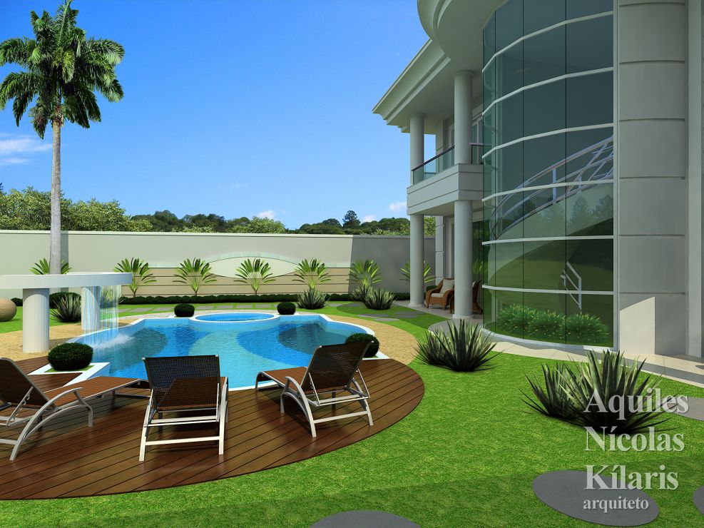 Arquiteto - Aquiles Nícolas Kílaris - Residential Projects - Projeto Águas Claras - DF