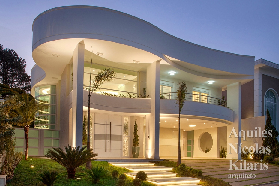 Projetos Residenciais - Casa Louis Vuitton - Arquiteto - Aquiles Nícolas  Kílaris