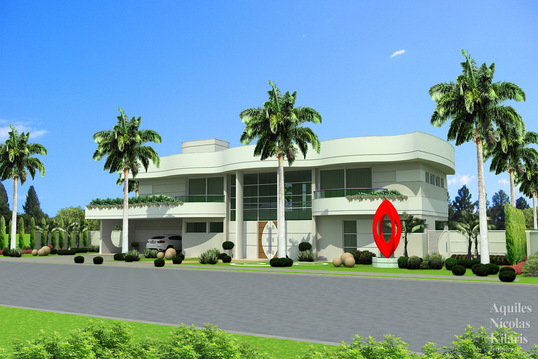 Arquiteto - Aquiles NÃ­colas KÃ­laris - Residential Projects - Project Brasilia III